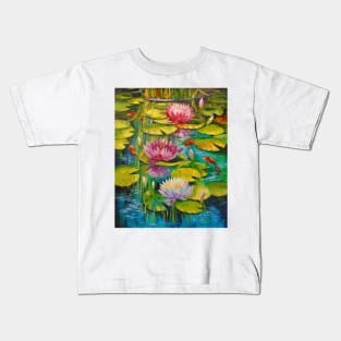 Charming pond Kids T-Shirt